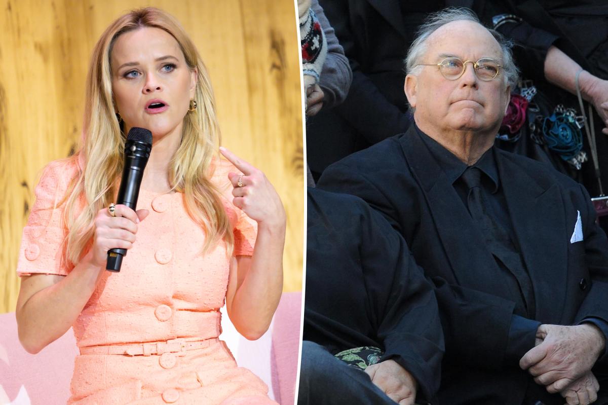 Reese Witherspoon speaks out after dad is rushed to hopsital