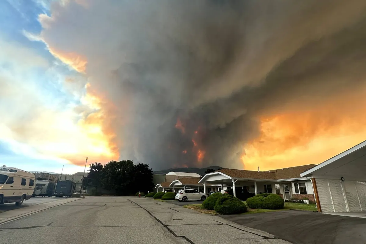 Wildfire Forces 20,000 Evacuations in Western Canada