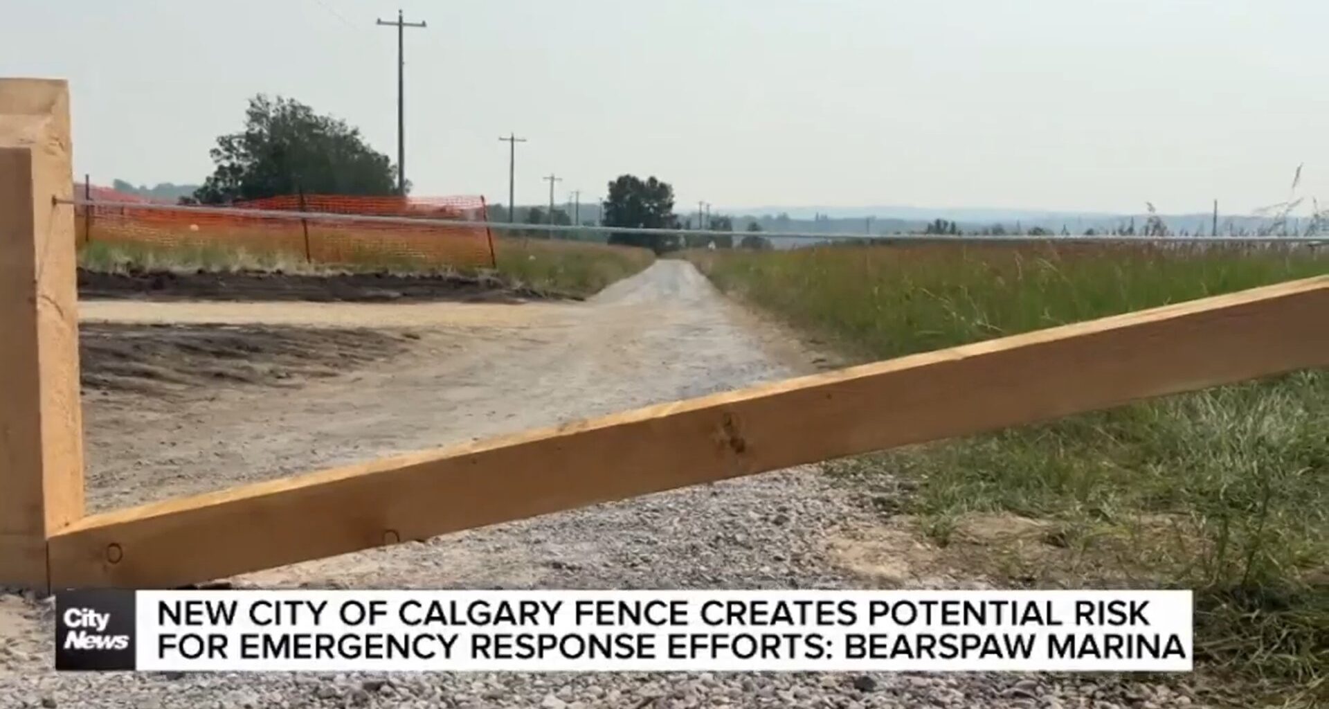 New City of Calgary fence creates potential risk for emergency response efforts: Bearspaw Marina