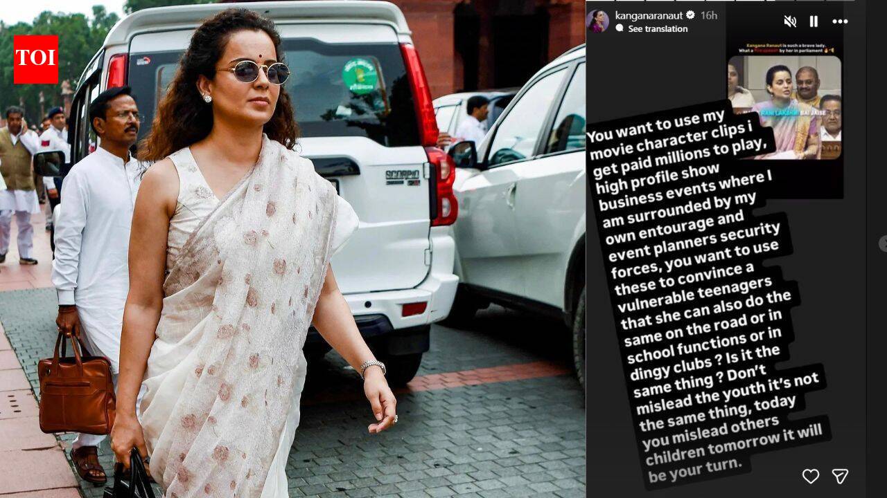 'I was paid millions for those roles': Kangana Ranaut hits back at trolls sharing film clips | Delhi News