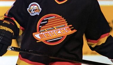 Vancouver Canucks skate jersey