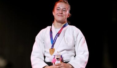 Laurence Biron earns Canada's 3rd judo gold; all eyes on Canada's relay teams at Commonwealth Games