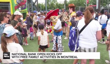 National Bank Open welcomes families in Montreal