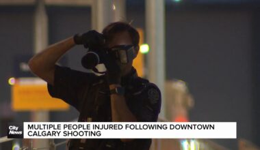 Multiple people injured following downtown Calgary shooting 