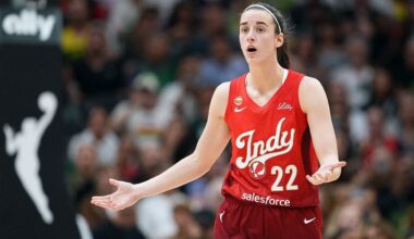 Social media was not loving Caitlin Clark getting snubbed by TV network's MVP graphic