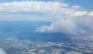 Multiple evacuation orders issued as wildfire along Okanagan Lake grows