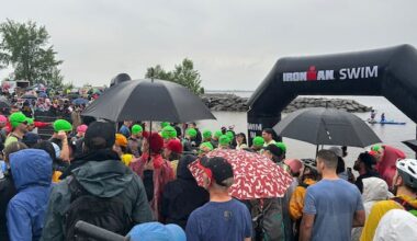 Up to 100 millimeters of rain could fall during Ironman Triathlon: Environment Canada