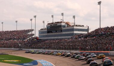 general view racing NASCAR Cup Series Iowa