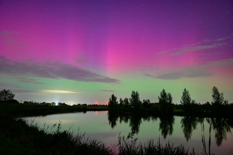 NOAA forecasts G1 geomagnetic storm on Sunday, Aug. 2, thorugh Monday, Aug.3, with aurora possible on the northern horizon in U.S. states close to Canada. (Photo by Sjoerd van der Wal/Getty Images)