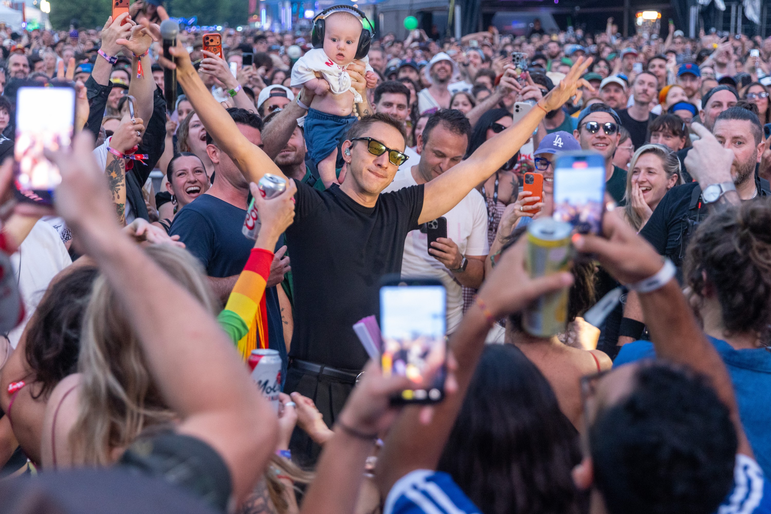 Oliver Sim of the xx performs at the Osheaga Music and Arts Festival