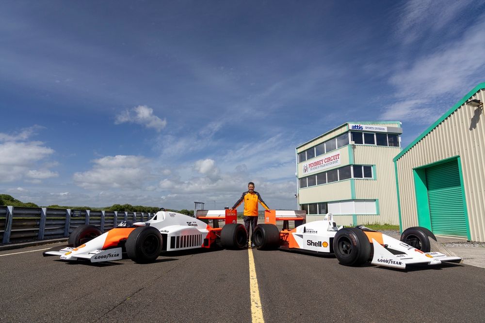 With testing restrictions introduced in F1, Lall was called up for a new role to set-up its Heritage arm