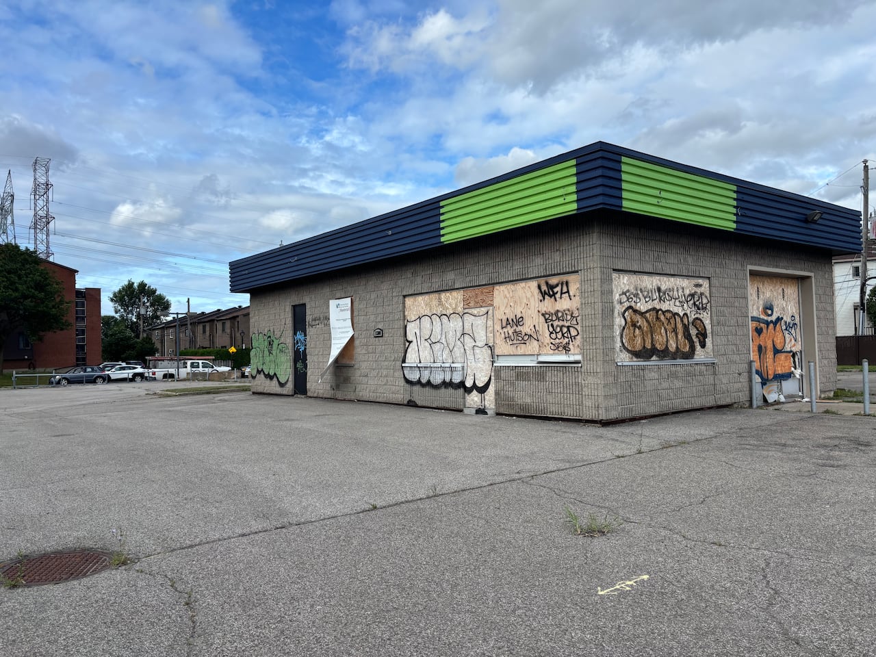 abandoned building