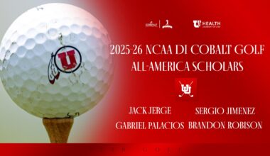 Four from Utah Earn Cobalt Golf All-America Scholar Recognition