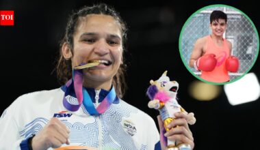 A male boxer hit Arundhati Choudhary so hard she went unconscious and was in hospital for a month: How a girl from India’s IIT hub became a Commonwealth Boxing champion