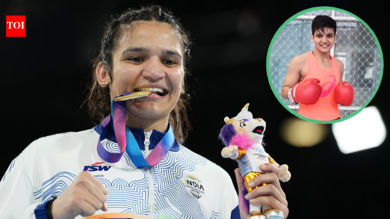 A male boxer hit Arundhati Choudhary so hard she went unconscious and was in hospital for a month: How a girl from India’s IIT hub became a Commonwealth Boxing champion