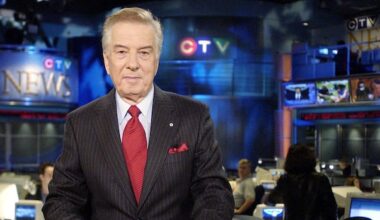 Veteran Canadian broadcaster Lloyd Robertson dead at 92