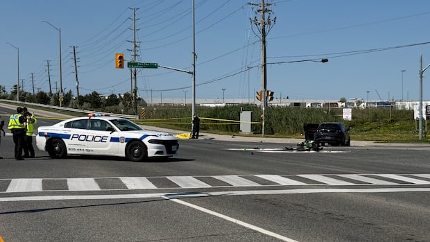 Motorcyclist dead following vehicle collision in Brampton: police