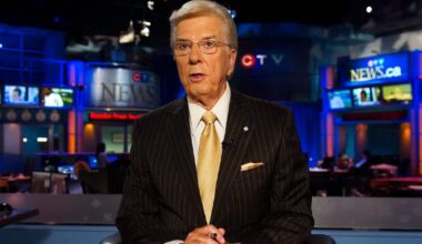 Lloyd Robertson: Former CTV News anchor dies at 92