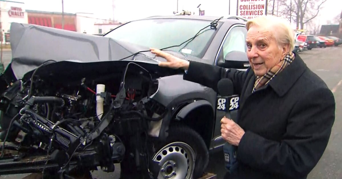 Lloyd Robertson: That time he reported on CP24 about his own crash