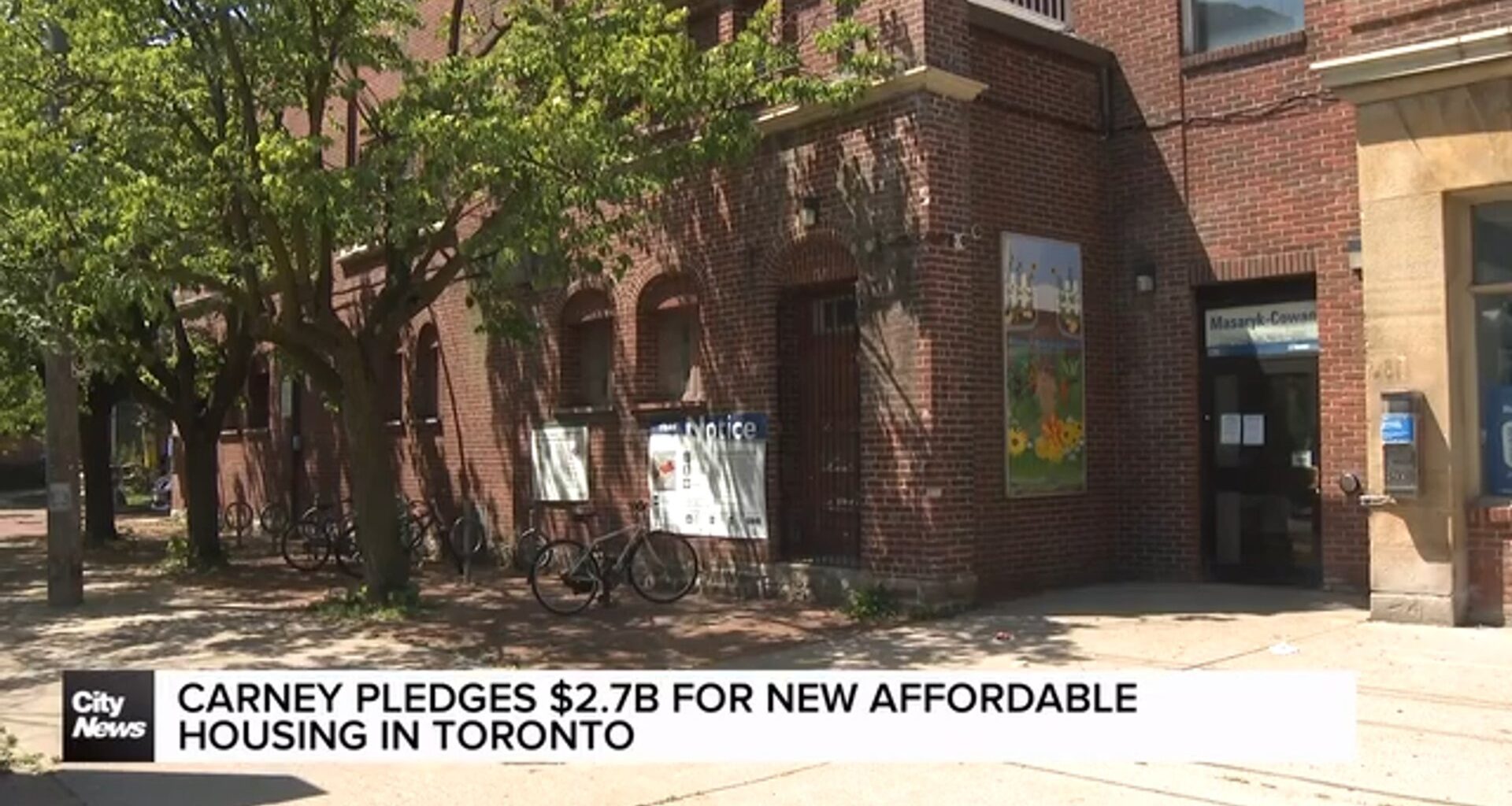 Carney pledges $2.7 billion for new affordable housing in Toronto