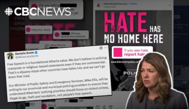 Alberta government overstepping with reaction to Edmonton police hate crime post, experts say