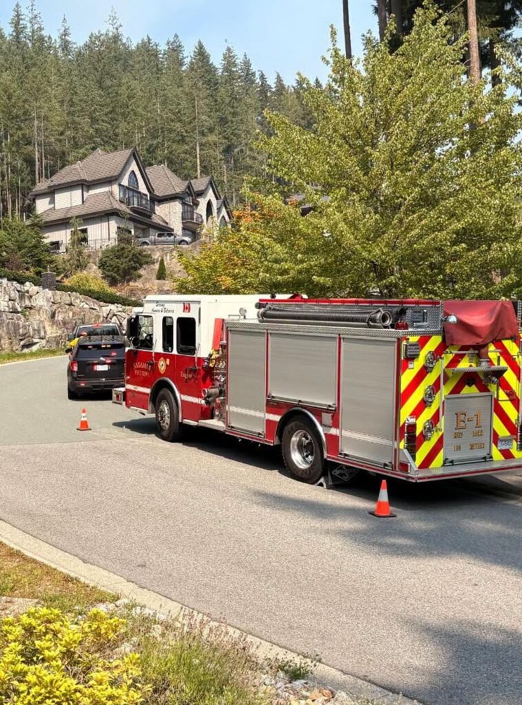 New wildfire burning in Metro Vancouver