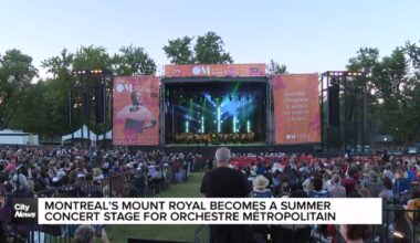 Montreal’s Mount Royal becomes stage for Orchestre Métropolitain