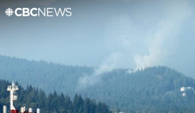 Out-of-control fire burns in Belcarra Regional Park near Vancouver