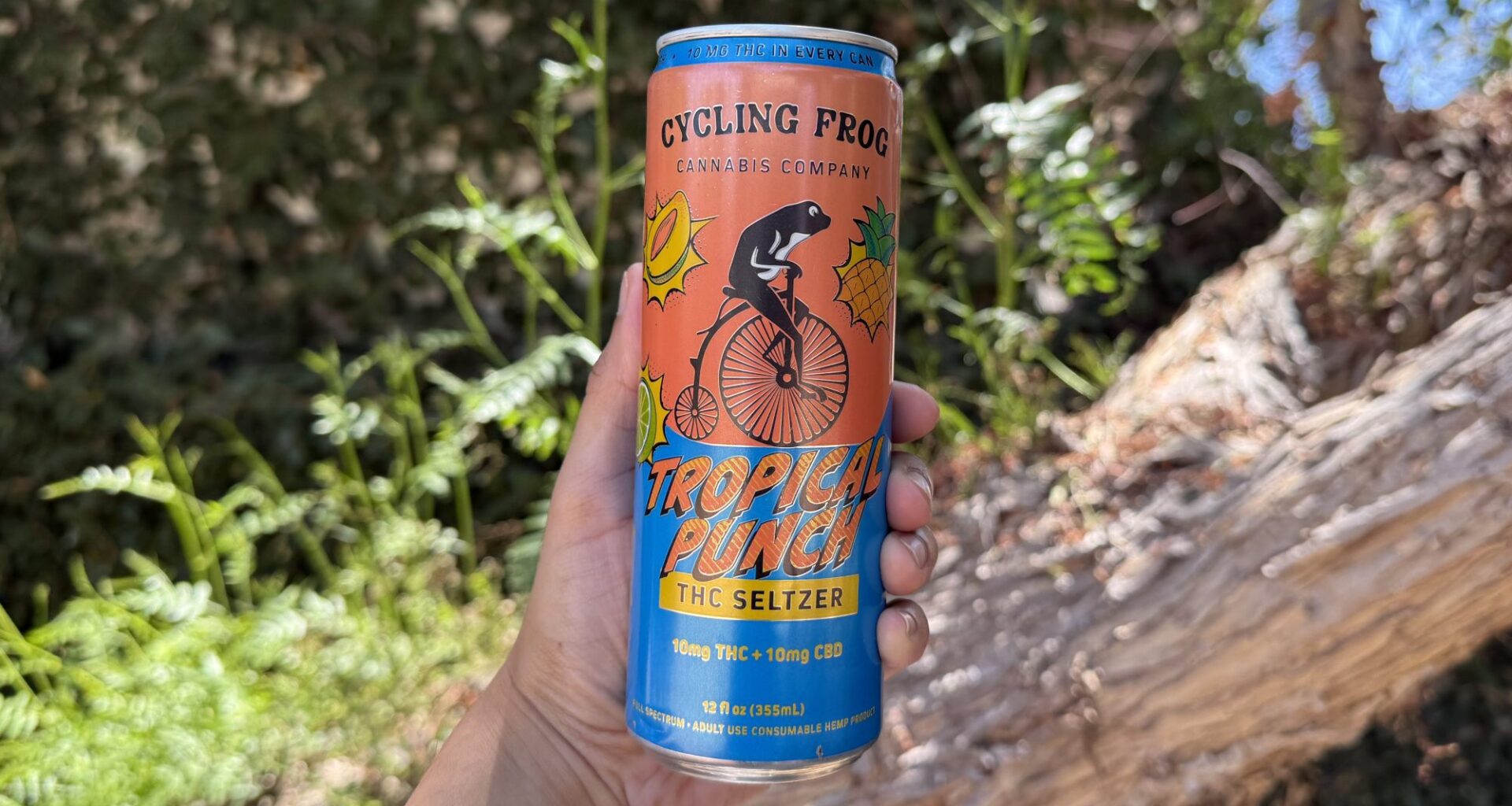 Cycling Frog Tropical Punch THC Seltzer Review (2026)