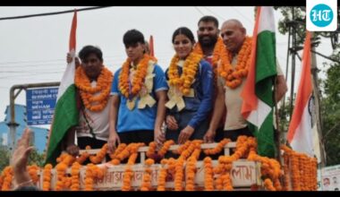 Bhiwani rolls out heroes’ welcome for Glasgow boxing champions