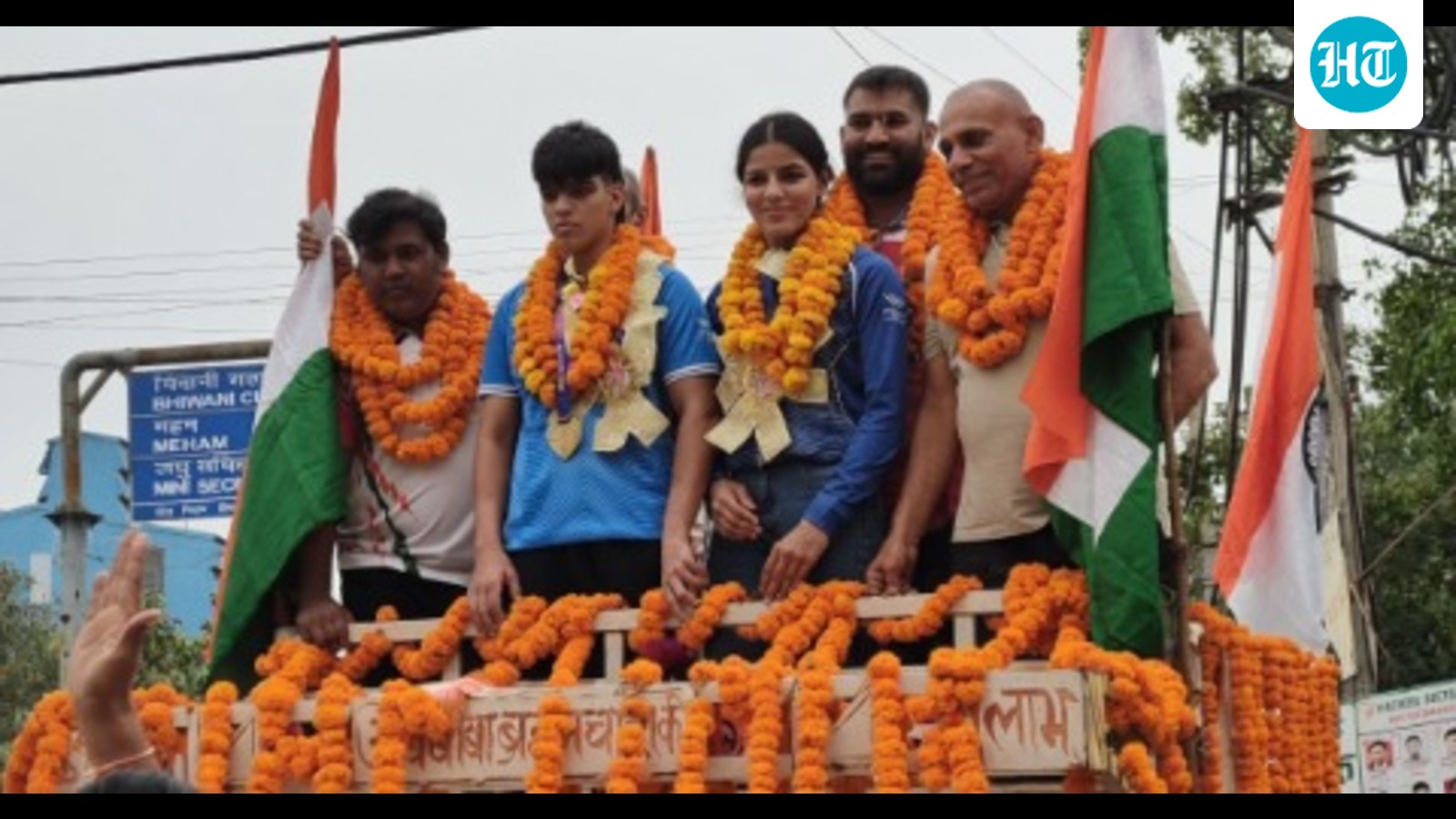 Bhiwani rolls out heroes’ welcome for Glasgow boxing champions