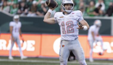 QB Nathan Rourke returns from shoulder injury to start for B.C. Lions against Ticats