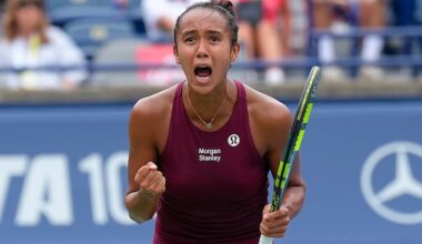 Leylah Fernandez posts upset win over Russia's Mirra Andreeva in National Bank Open 3rd round