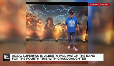 AC/DC superfan in Alberta will watch the band for the fourth time