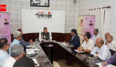 Uttarakhand CM Dhami transfers Rs 146.32 crore pension benefits to 9.87 lakh beneficiaries | India News