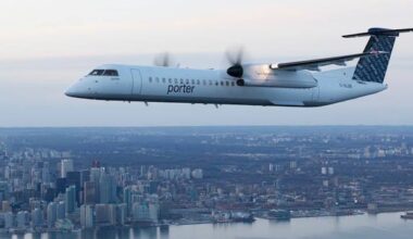 Flight to Toronto cancelled over child standing on seat: Porter Airlines