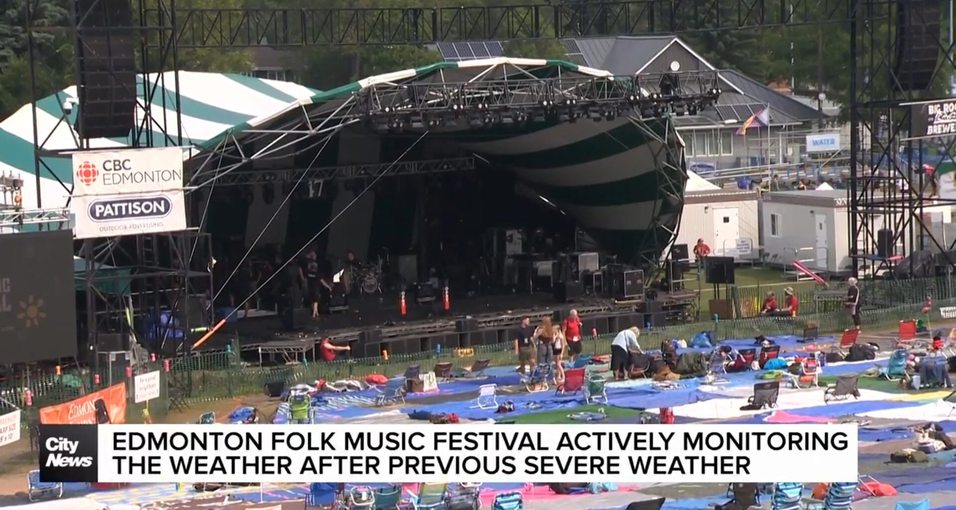 Edmonton Folk Music Festival actively monitoring the weather after previous severe weather