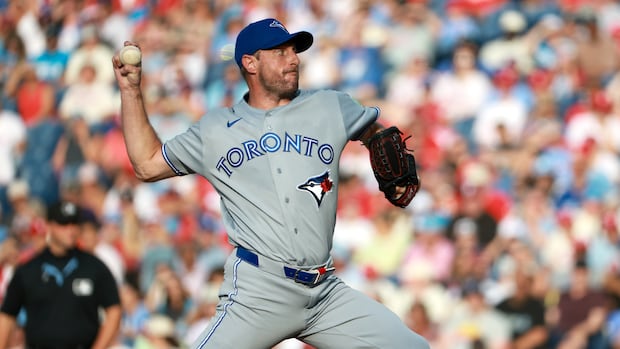 Toronto's Max Scherzer moves into 10th place all-time in strikeouts, passing Walter Johnson