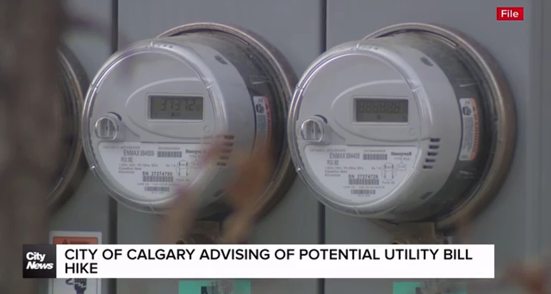 City of Calgary advising of potential utility bill hike