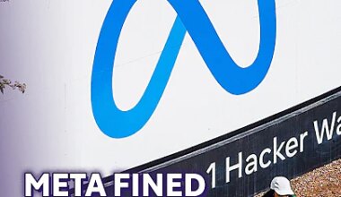Meta fined £421 million over mental health risks to children - YouTube