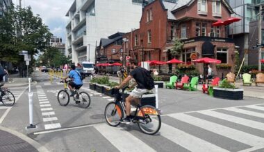 Changes to Portland Street intersection driving cycling, pedestrian activity, data shows