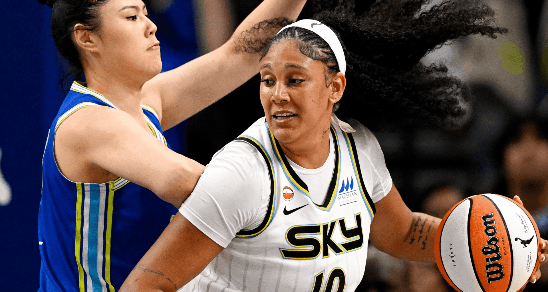 Kamilla Cardoso of the Chicago Sky WNBA
