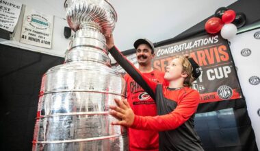 Jarvis brings Stanley Cup to where it all began – Winnipeg Free Press