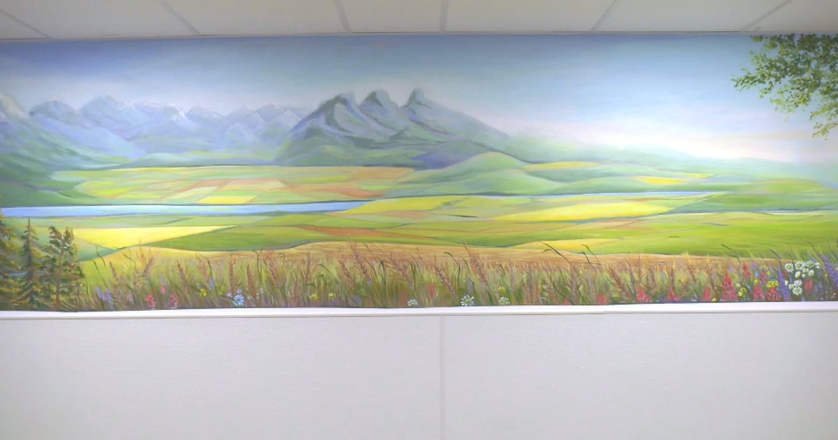 Mural at Edmonton General – CTVNews