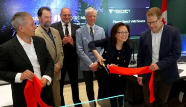 MDA Space: Command centre unveiled ahead of satellite launch