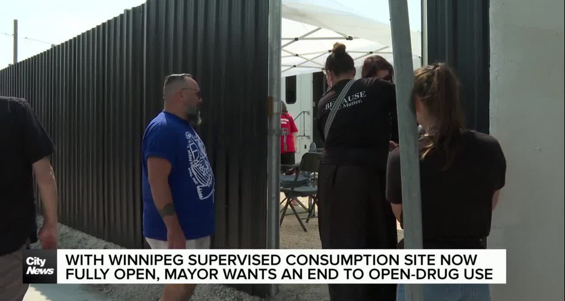 With Winnipeg supervised consumption site now fully open, mayor wants an end to open-drug use