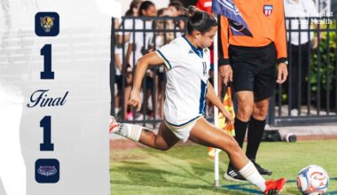 Women's Soccer Draws in Opening Match of the Season