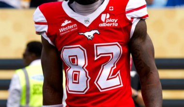 Hall Wolfpack grad and Calgar Stampeder Jesulayomi Ojutalayo makes his “home” debut at BMOy versus Argos  | Caledon Citizen