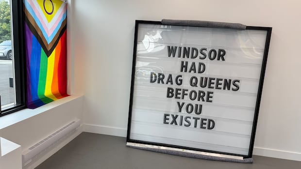 A Windsor artist-run centre has taken down a drag-themed public art project — here's what happened