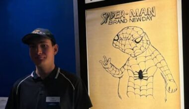 Prince George movie theatre employee goes viral after hand drawing Spider-Man poster